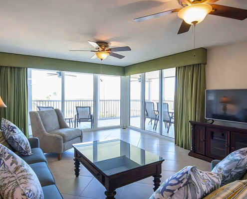 Hawks Cay Resort - Villa Living Room