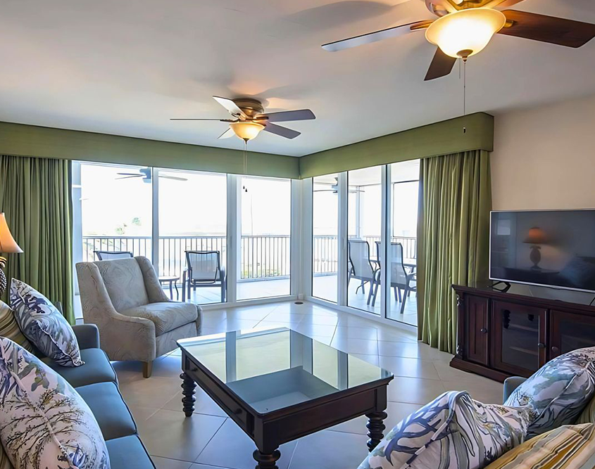 Hawks Cay Resort - Villa Living Room