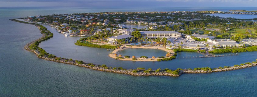 Hawks Cay Resort - Aerial View of Resort