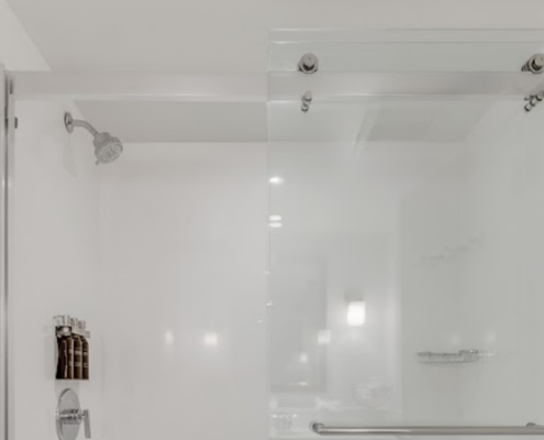 Revere Hotel Boston Common - Glass Walk-In Shower Revere Hotel Boston Common - Glass Walk-In Shower