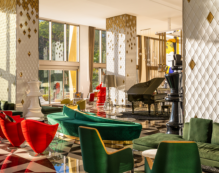 Hotel Mousai Puerto Vallarta - Lobby & Piano