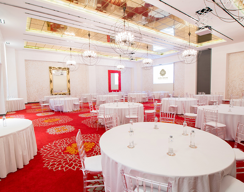 Hotel Mousai Puerto Vallarta - Red Room Dining Hotel Mousai Puerto Vallarta - Red Room Dining