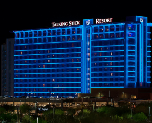 Talking Stick Resort - Exterior at Night