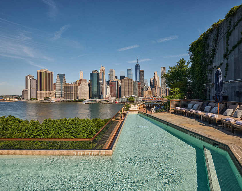 1 Hotel Brooklyn Bridge - Harriets Rooftop Pool