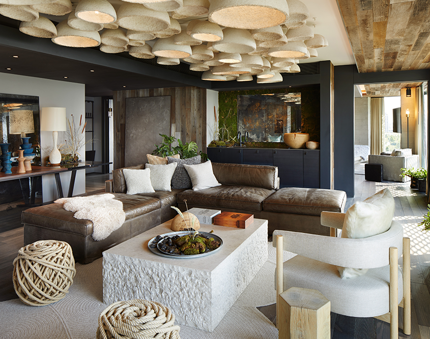 1 Hotel Brooklyn Bridge - Riverhouse Living Area