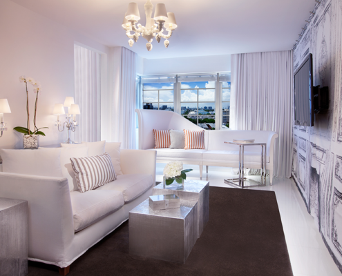 SLS South Beach - Signature Suite Living Room
