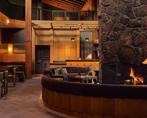 Trailborn Jackson Hole, Outdoor Collection by Marriott Bonvoy - Lounge with Firepit Trailborn Jackson Hole, Outdoor Collection by Marriott Bonvoy - Lounge with Firepit
