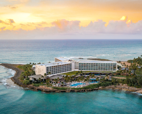 Turtle Bay Resort - Aerial View of Property