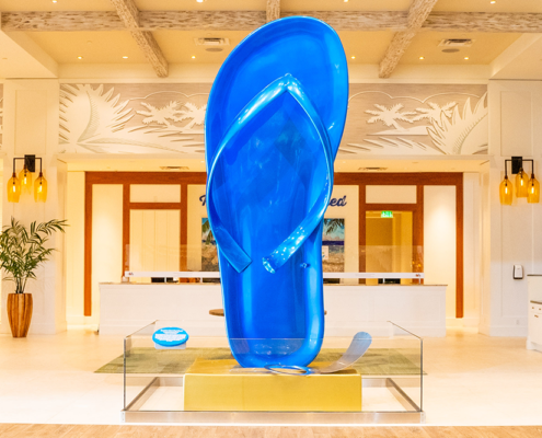 Margaritaville Hollywood Beach Resort - Flip Flop in Lobby Entrance
