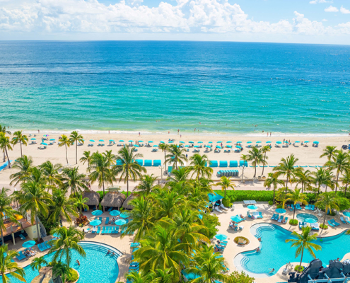 Margaritaville Hollywood Beach Resort - Pool & Beach View
