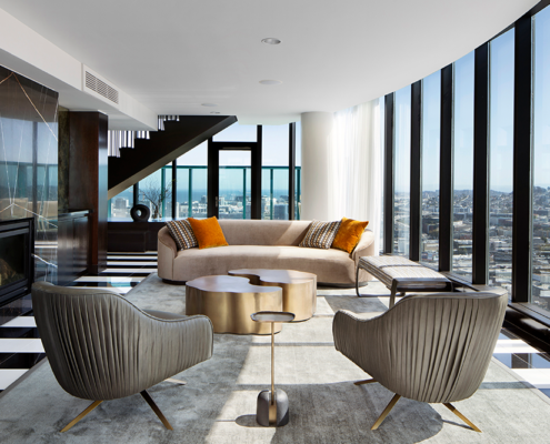 InterContinental San Francisco - Presidentail Suite Living Room