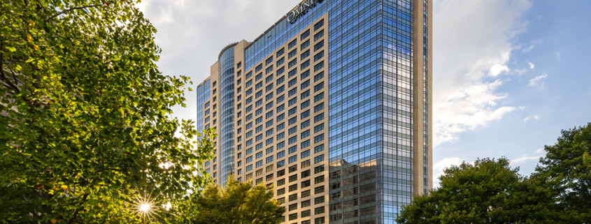 Omni Atlanta Hotel at Centennial Park - Exterior of Hotel at Daylight
