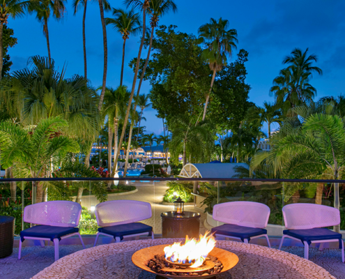 Royal Sonesta San Juan - Karaya Terrace with Firepit