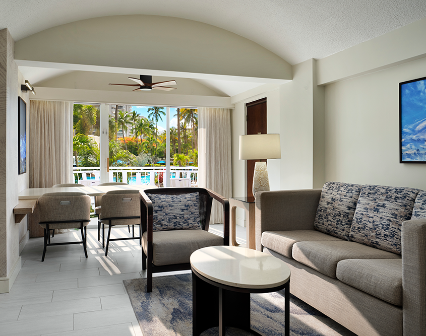 Royal Sonesta San Juan - Living Room Suite