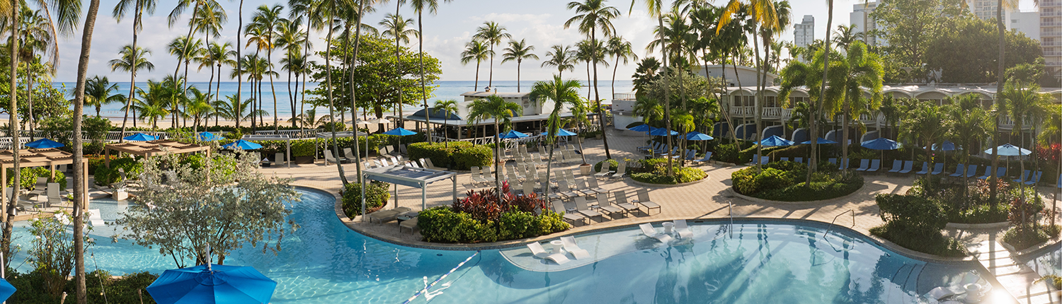 Royal Sonesta San Juan - Panorama of Pool