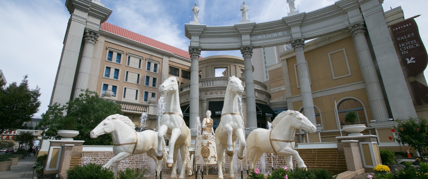Caesars Atlantic City - Grand Entrance Statues