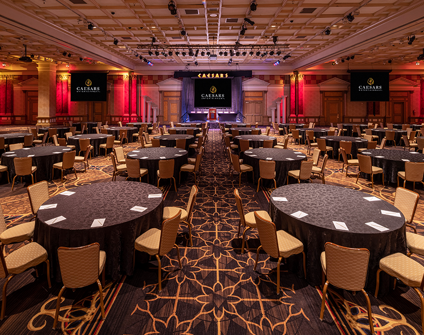 Caesars Atlantic City - Palladium Meeting Set Up