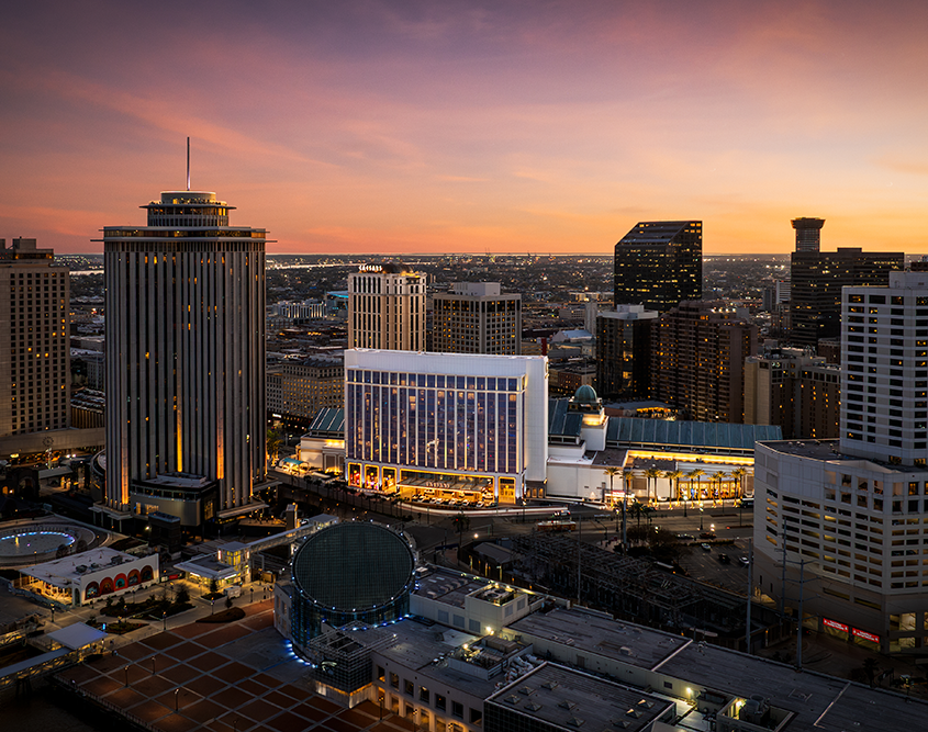 Caesars New Orleans - Aerial View of Property