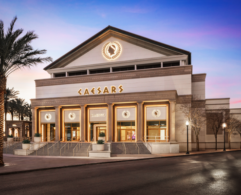 Caesars New Orleans - Exterior of Casino Entrance