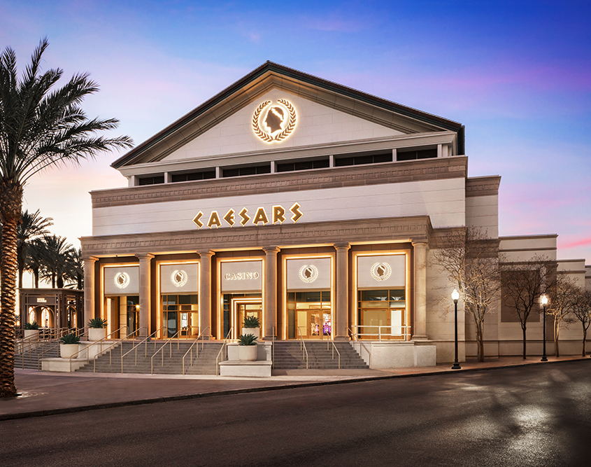 Caesars New Orleans - Exterior of Casino Entrance