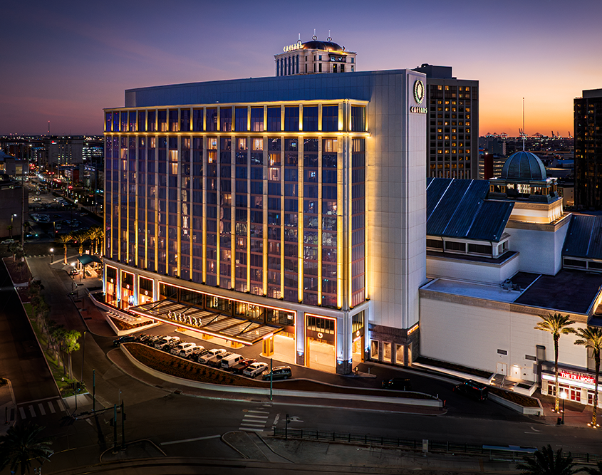 Caesars New Orleans - Exterior of Hotel