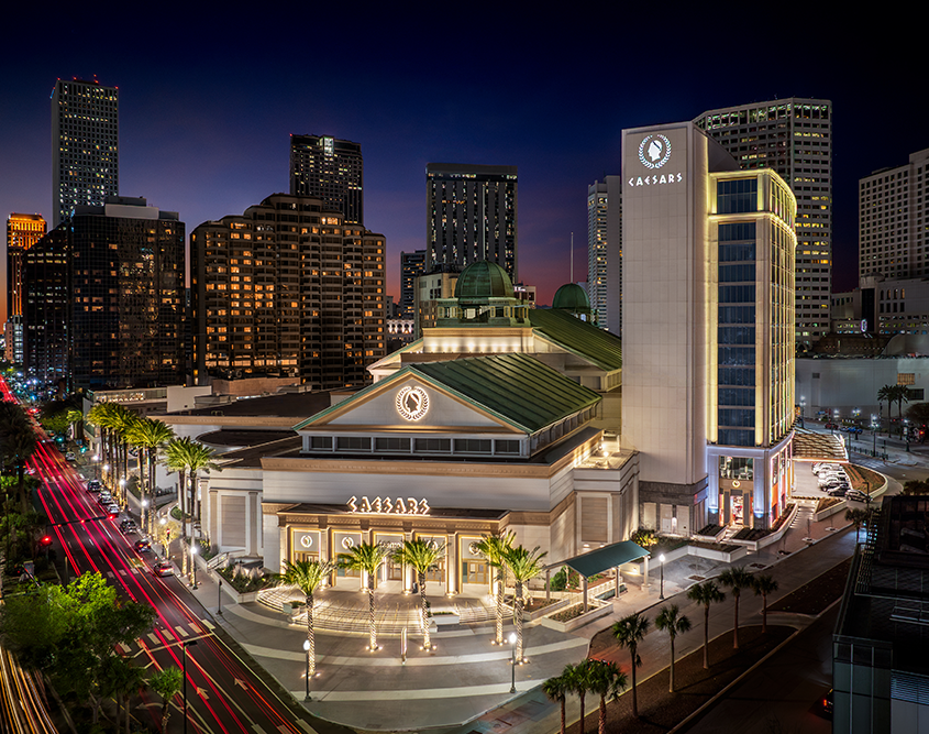 Caesars New Orleans - Exterior of Property & Casino Entrance from Street View