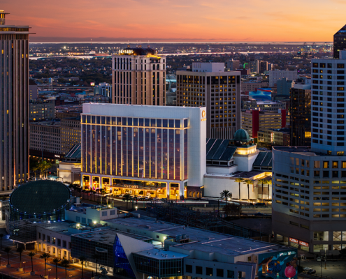 Caesars New Orleans - Exterior of Property from Aerial View