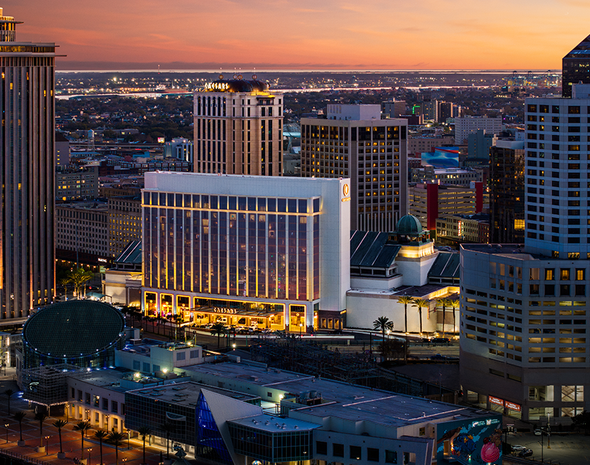 Caesars New Orleans - Exterior of Property from Aerial View