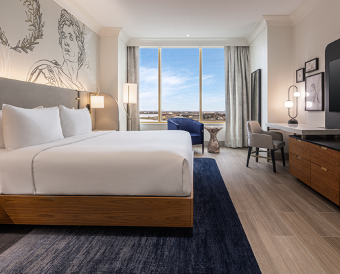 Caesars New Orleans - King Bedroom