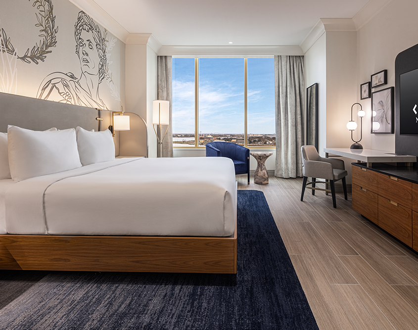 Caesars New Orleans - King Bedroom