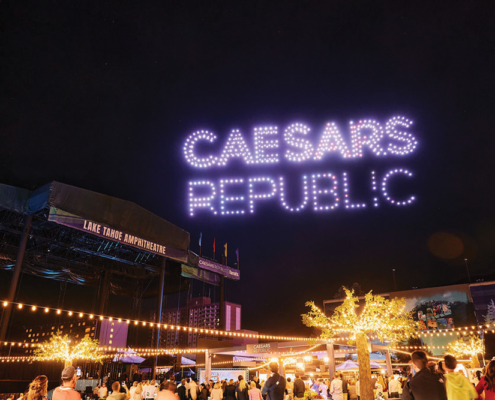 Caesars Republic Lake Tahoe - Drone Show