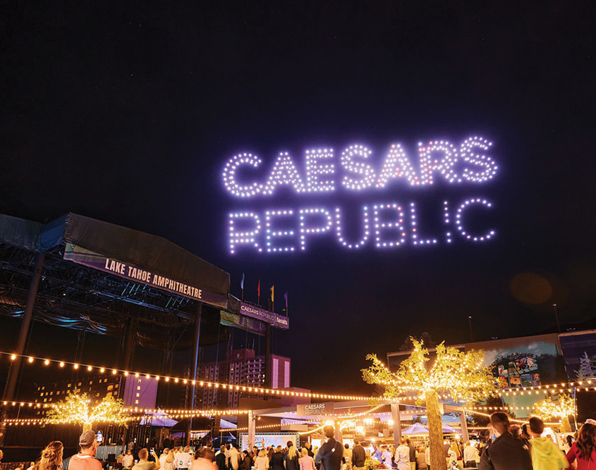 Caesars Republic Lake Tahoe - Drone Show
