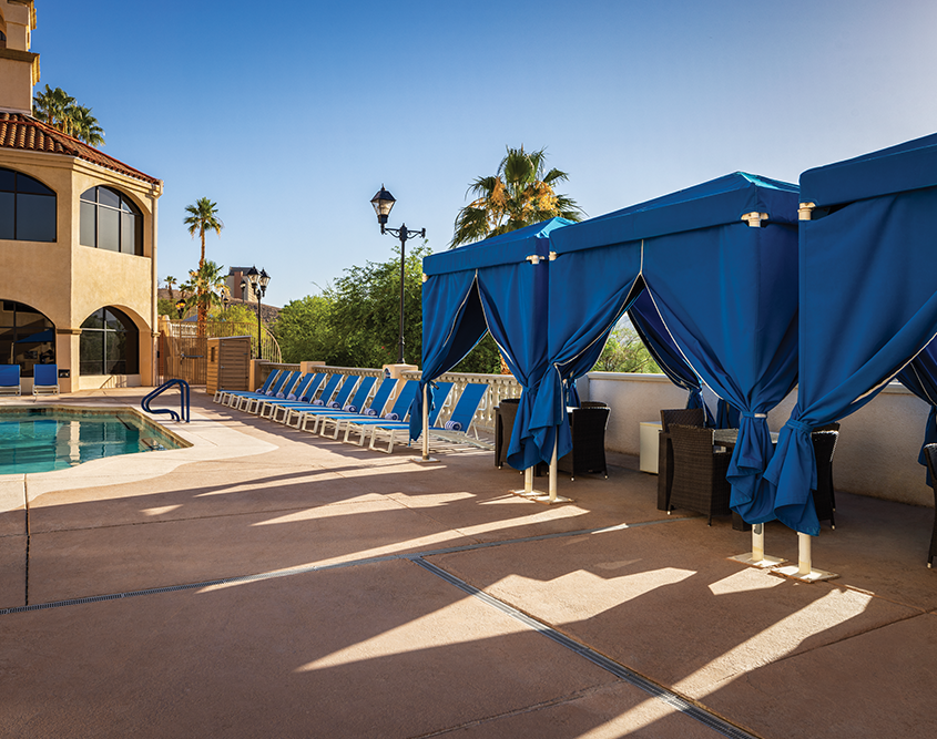 Harrah’s Laughlin Beach Resort & Casino - Pool Cabana