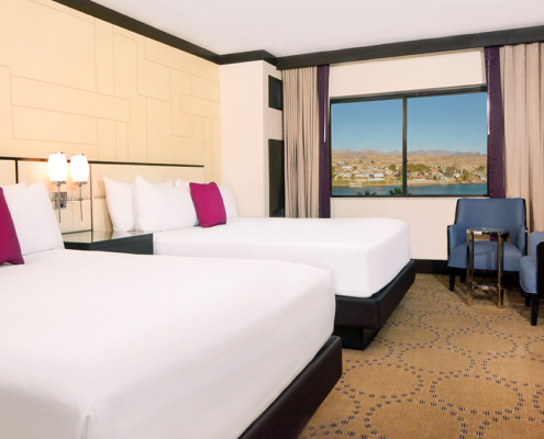 Harrah’s Laughlin Beach Resort & Casino - South Tower Premium 2 Queens with River View