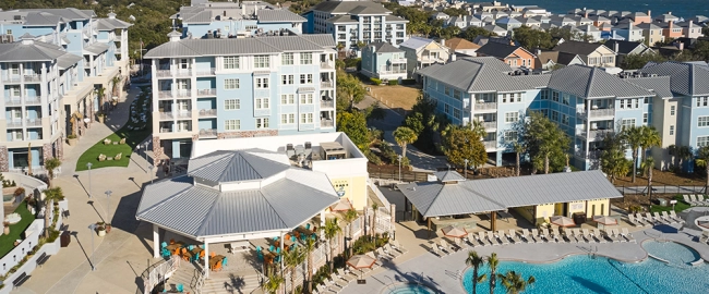 Wild Dunes Resort - Aerial of Plaza Pool