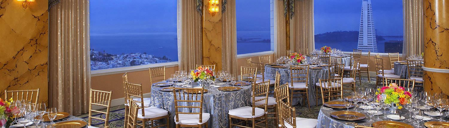 Fairmont San Francisco - Dining Set Up Fairmont San Francisco - Dining Set Up