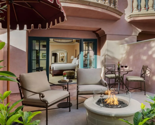 Fairmont Grand Del Mar - Fireside Patio with Fire Pit and Wine Fairmont Grand Del Mar - Fireside Patio with Fire Pit and Wine