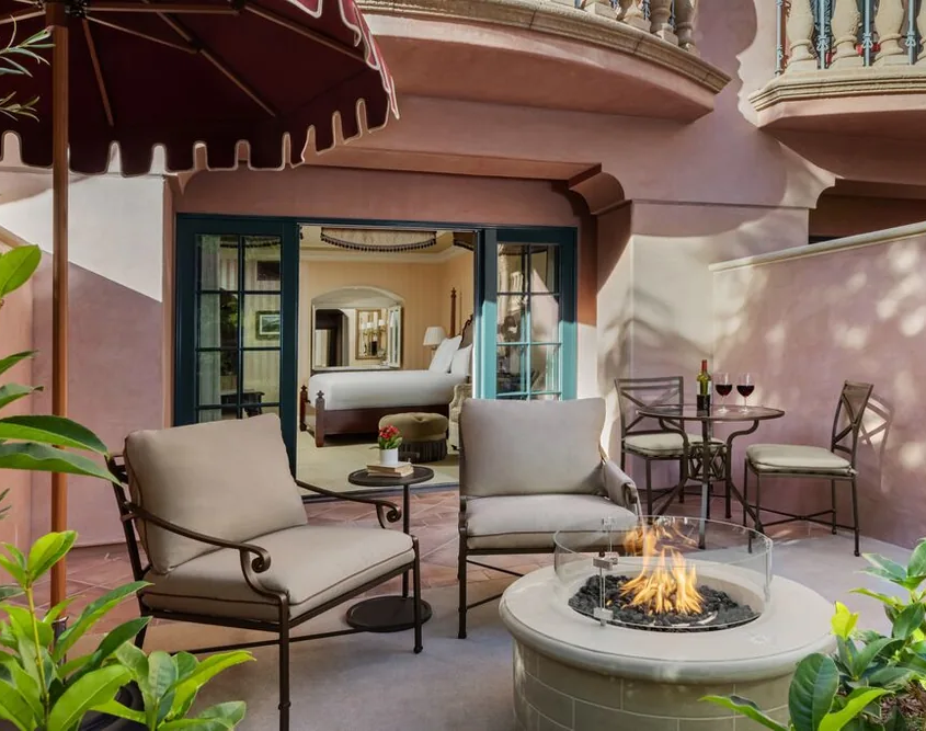 Fairmont Grand Del Mar - Fireside Patio with Fire Pit and Wine Fairmont Grand Del Mar - Fireside Patio with Fire Pit and Wine