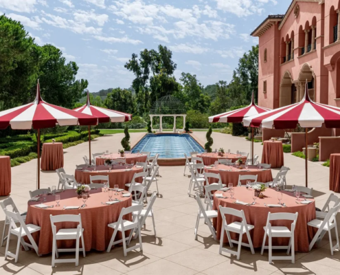 Fairmont Grand Del Mar - Reflection Courtyard Poolside Banquet Fairmont Grand Del Mar - Reflection Courtyard Poolside Banquet