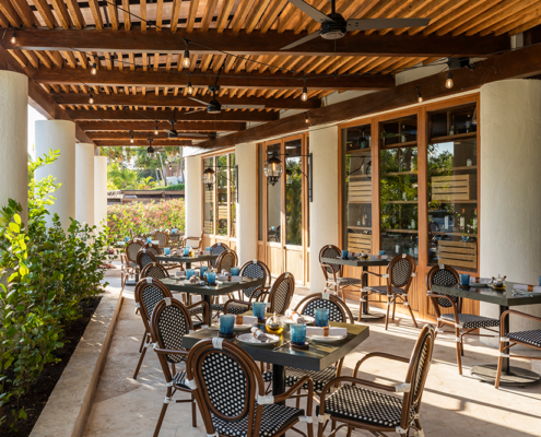 Fairmont Mayakoba - Bassano Restaurant Terrace