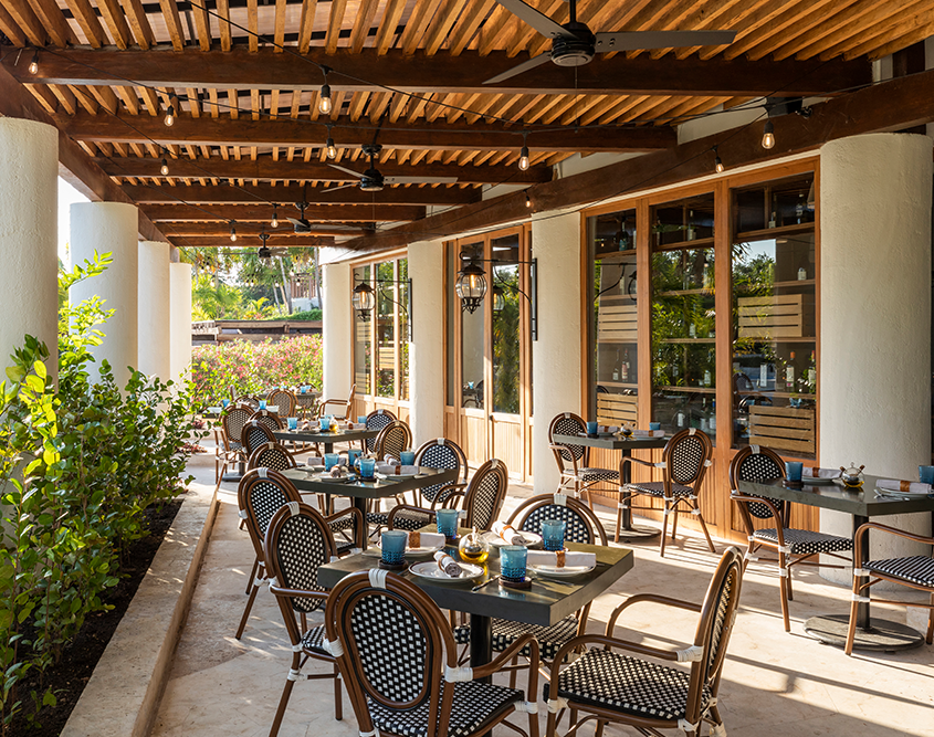 Fairmont Mayakoba - Bassano Restaurant Terrace