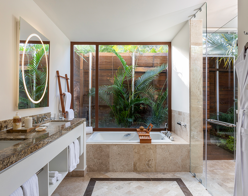 Fairmont Mayakoba - Beach Front Bathroom