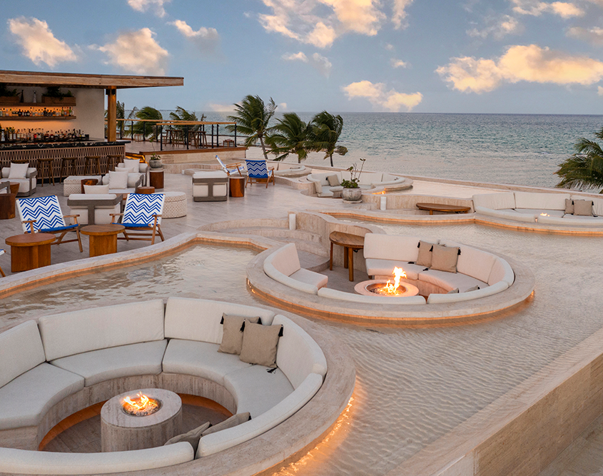 Fairmont Mayakoba - Cielo Rooftop Lounge Area