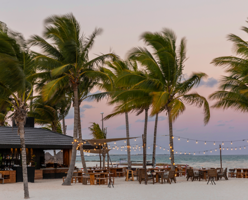 Fairmont Mayakoba - Fuego Restaurant on the Beach