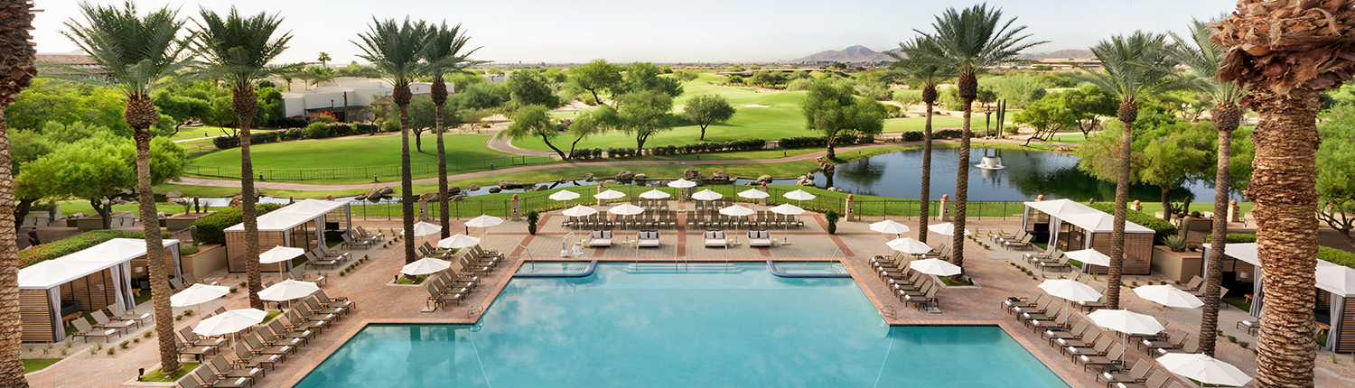 Fairmont Scottsdale Princess - Aerial View of Pool Fairmont Scottsdale Princess - Aerial View of Pool