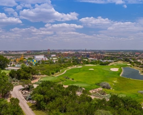 La Cantera Resort - Aerial View of Golf Course