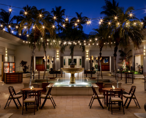 Fairmont Orchid Hawaii - Ballroom Courtyard