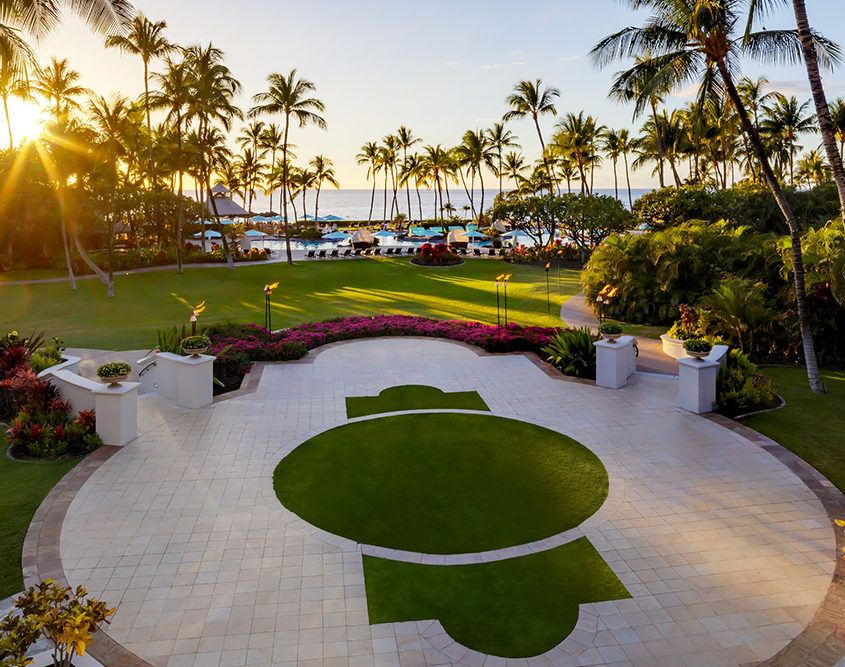 Fairmont Orchid Hawaii - Courtyard Lanai