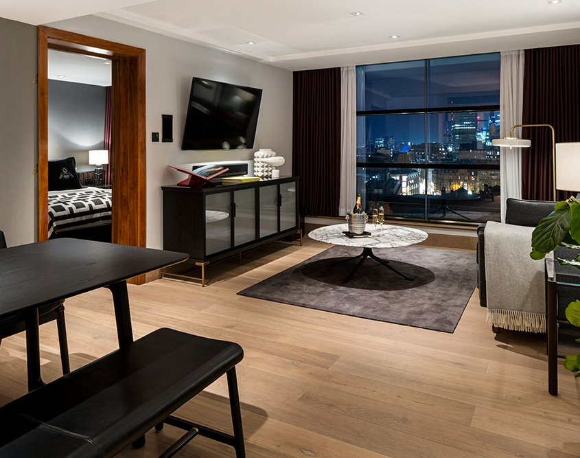 The Edwardian Manchester, A Radisson Collection Hotel - One Bedroom Suite with Lounge Dining
