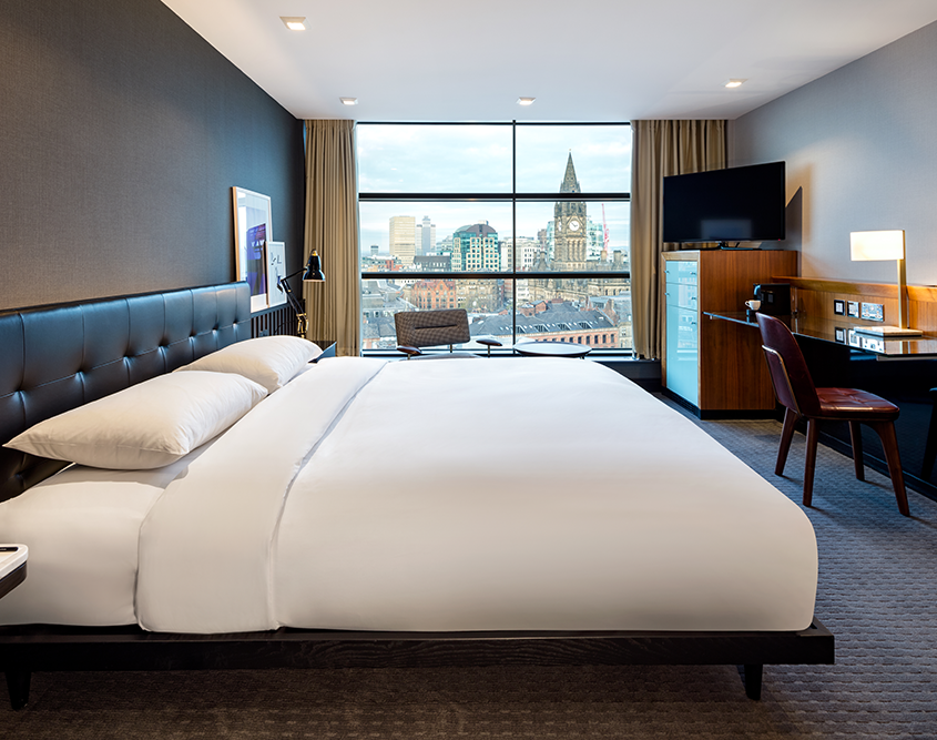 The Edwardian Manchester, A Radisson Collection Hotel - Premium City View Bedroom
